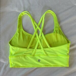 lululemon athletica energy longline sports bra *never worn*